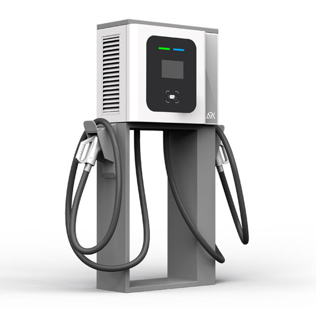 Estación de carga rápida comercial EVSE de 40KW CCS CHADEMO EV