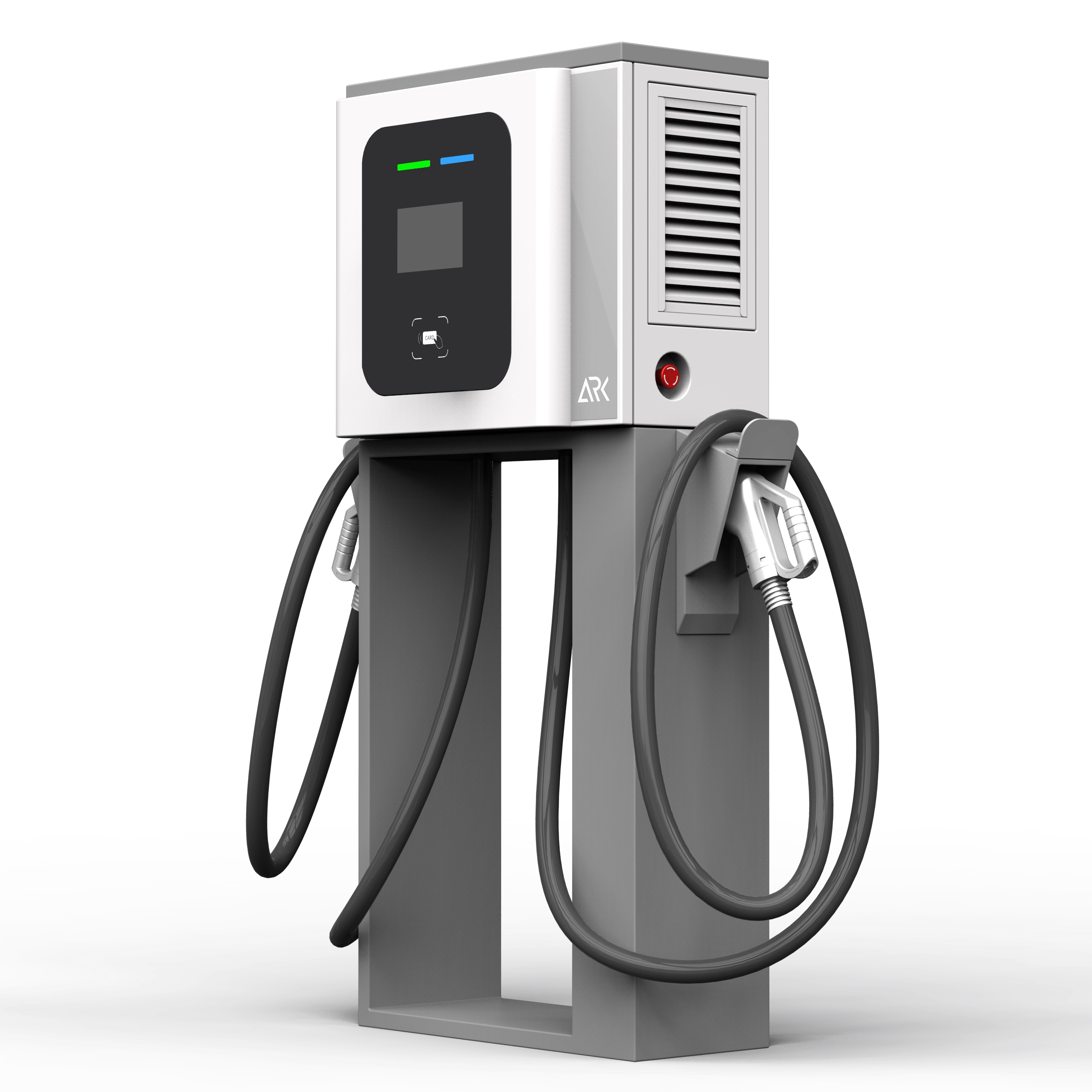 Estación de carga rápida comercial EVSE de 40KW CCS CHADEMO EV