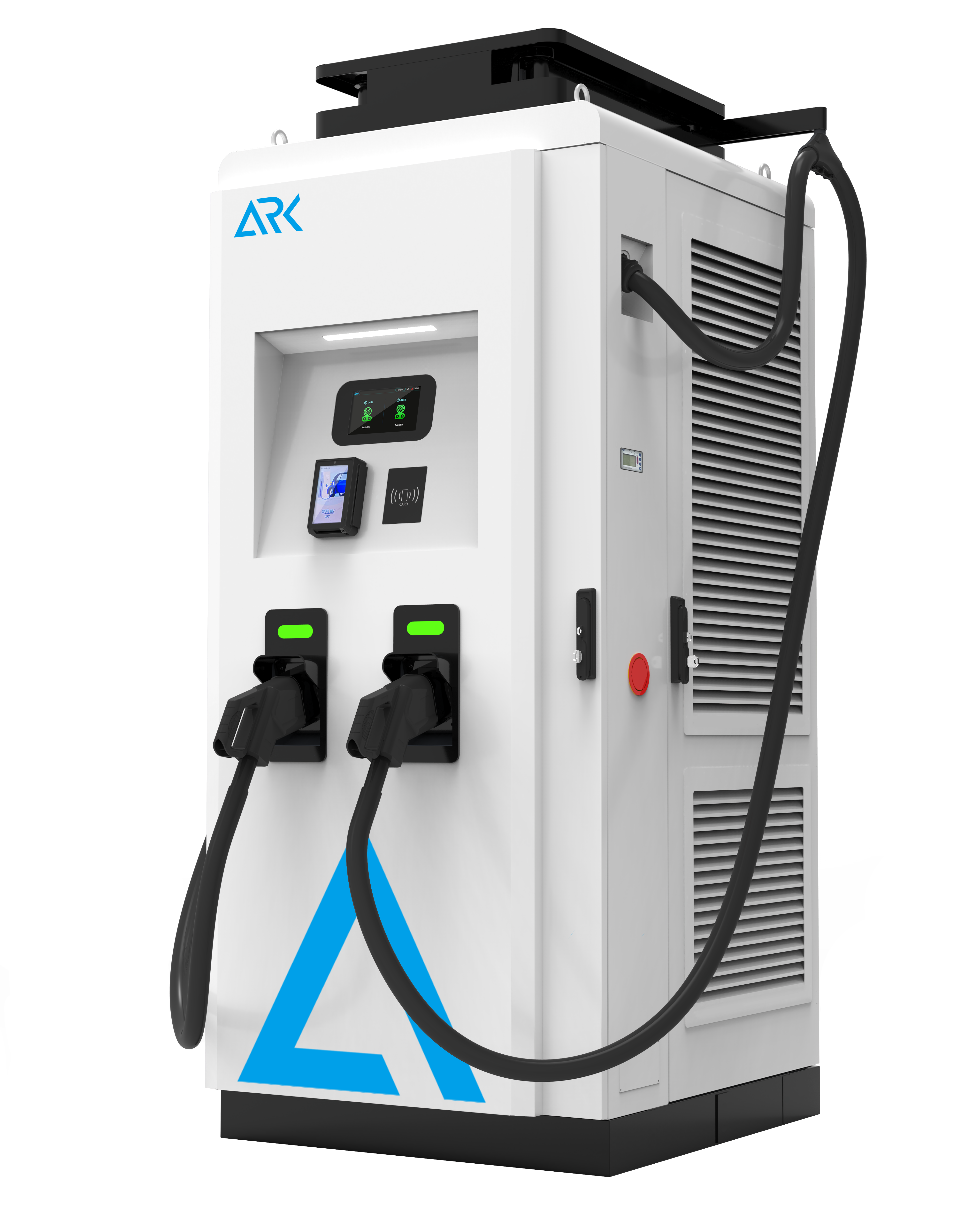 400kW Dual CCS-2 DC Fast Charger Smart and Industrial-Grade para cargos públicos y comerciales de EV