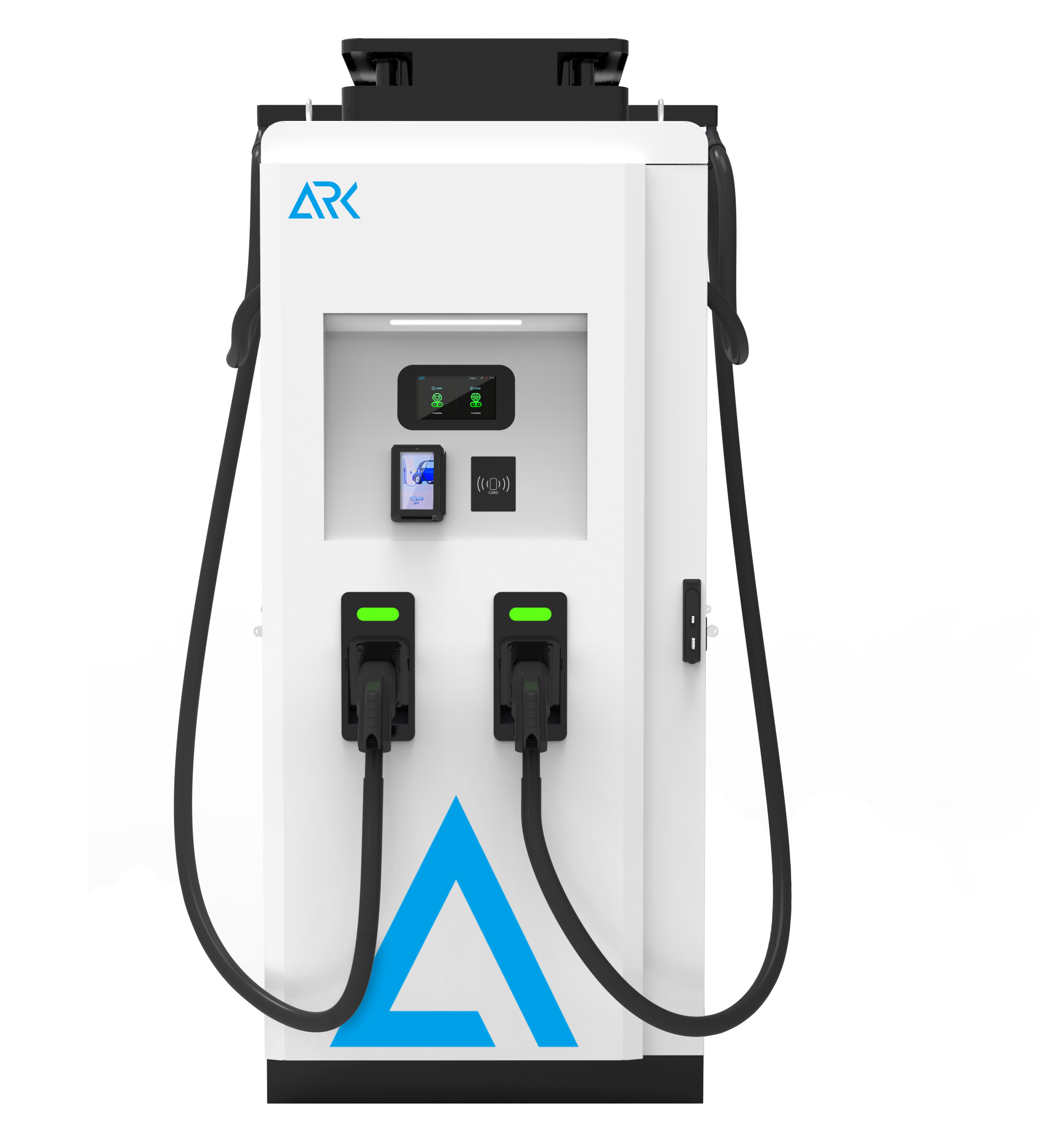 400kW Dual CCS-2 DC Fast Charger Smart and Industrial-Grade para cargos públicos y comerciales de EV